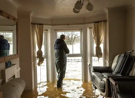 water damage restoration service Baldwin